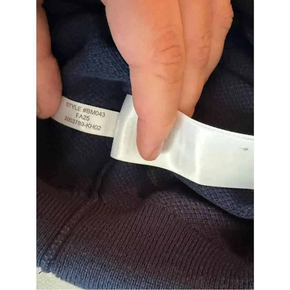 J.Crew Cotton piqué-stitch crewneck sweater NWOT Size S